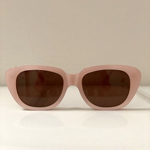 A’DetacherxCarla Colour Gloria Pink Cateye glasses